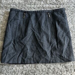 Kenar Gray Pencil Mini Skirt Casual